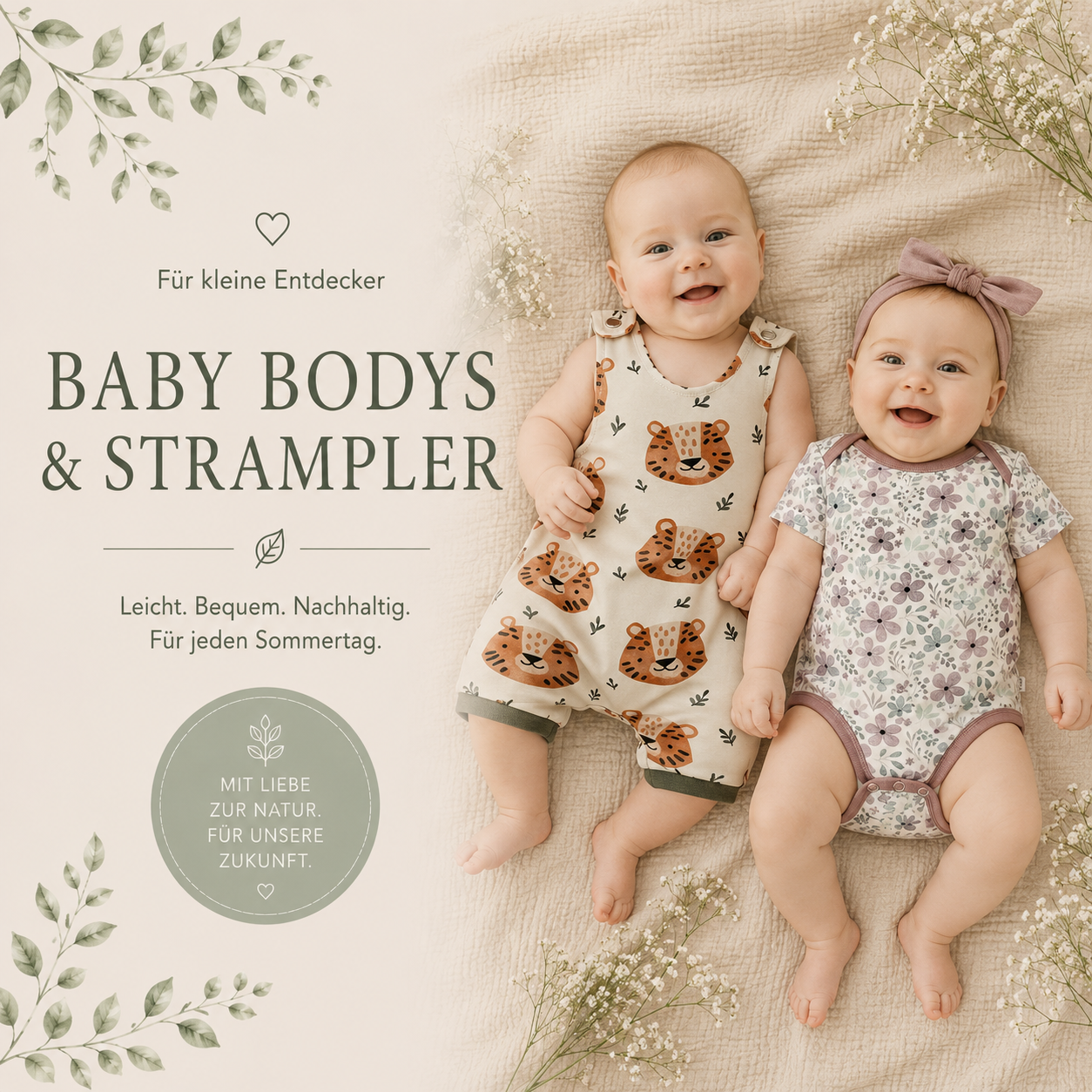 Baby Body & Strampler (Sommer)