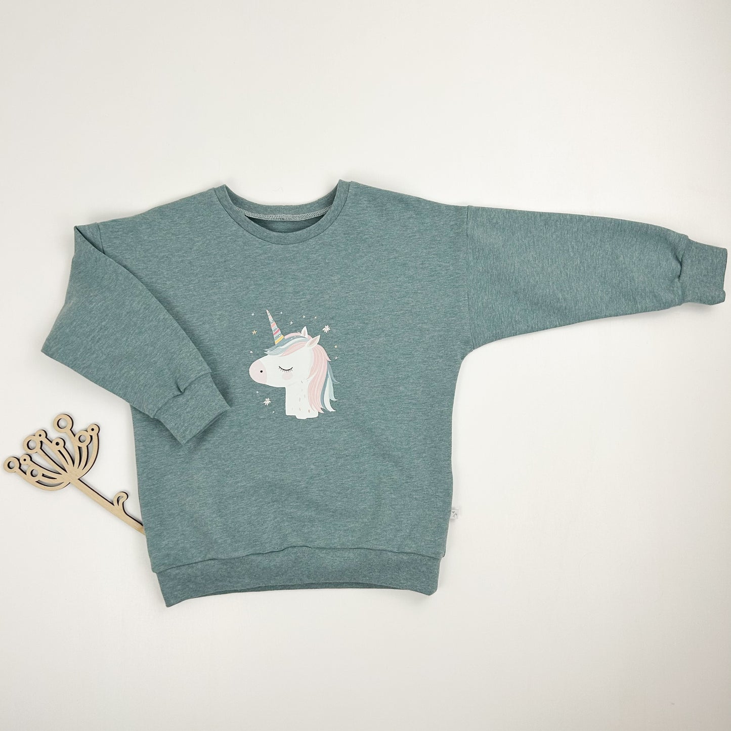 Oversize-Pullover Einhorn