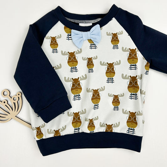 Pullover Weihnachts-Nerd mit Halstuch