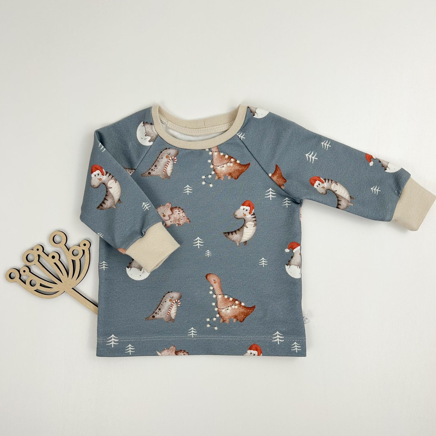 Pullover Weihnachts-Dinobabys