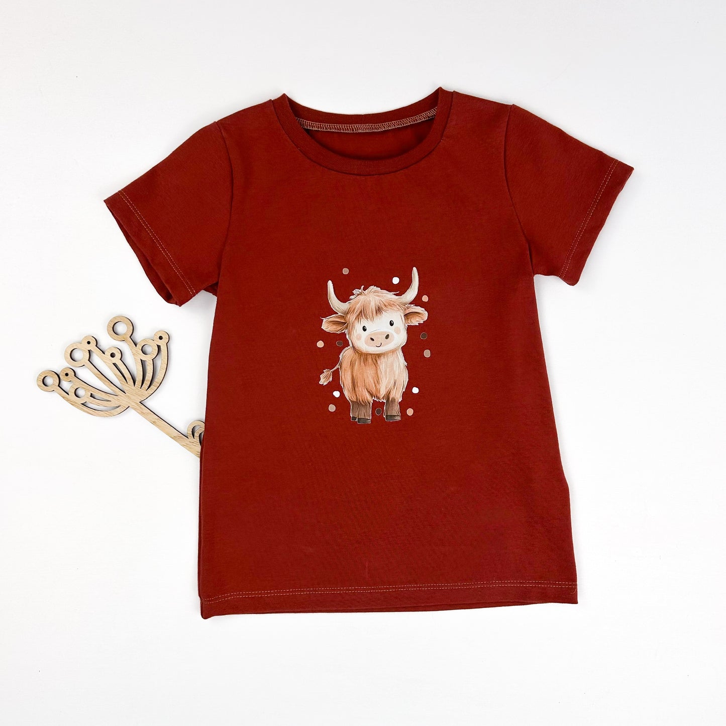 Kleiner Highland-Freund – Kinder-Shirt