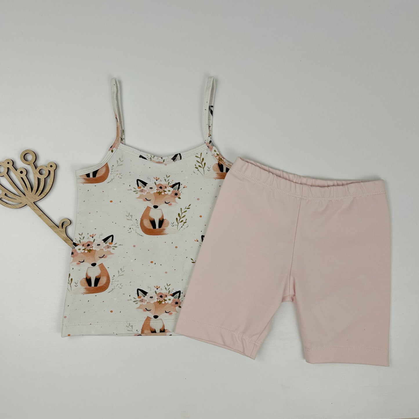 Blütenfuchs – Sommertop mit zauberhaftem Fuchs-Print
