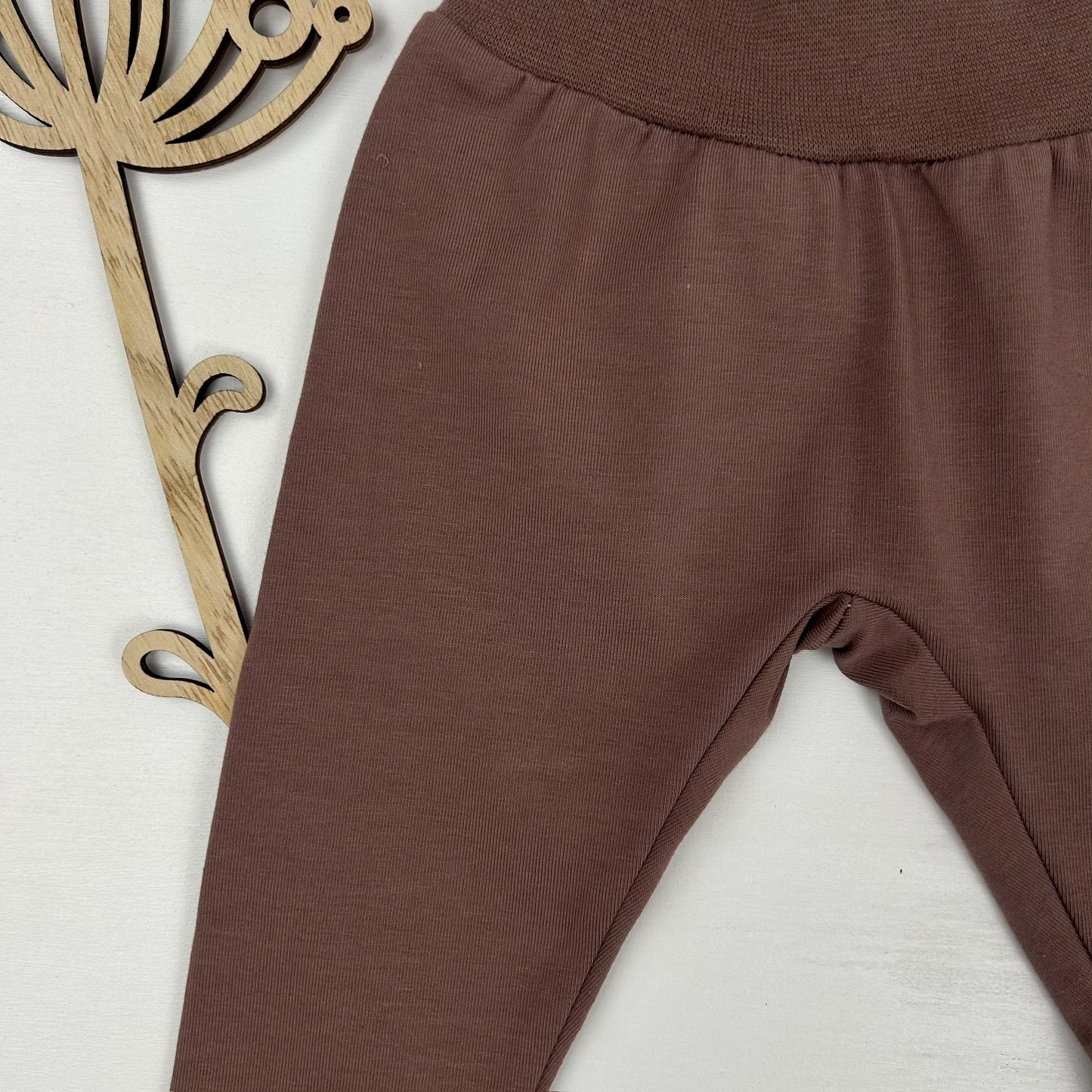 Kuschelweich – Mitwachshose in Zartem Mauve