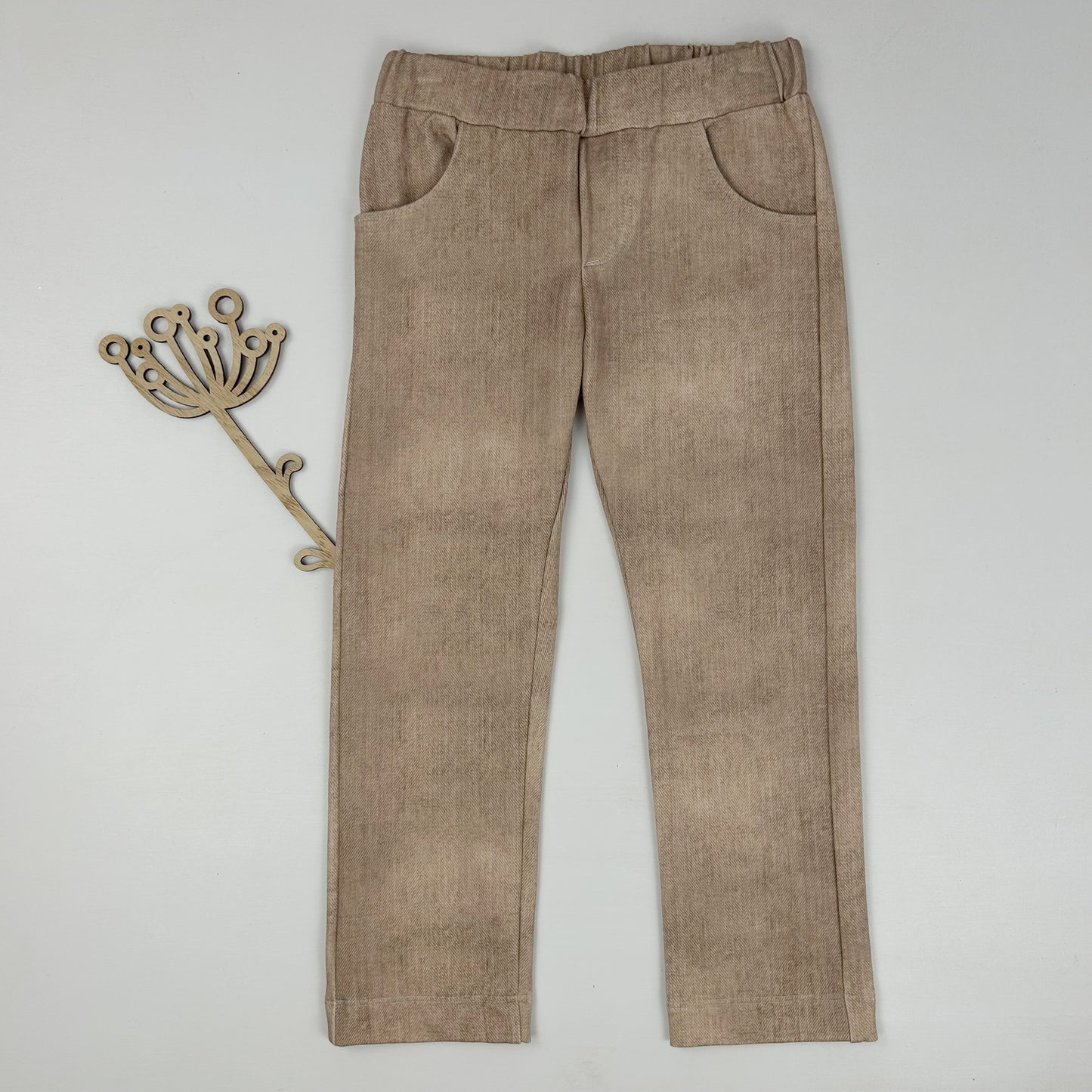 Jeanslook Komforthose – Bequeme Kinderhose in Denim-Optik