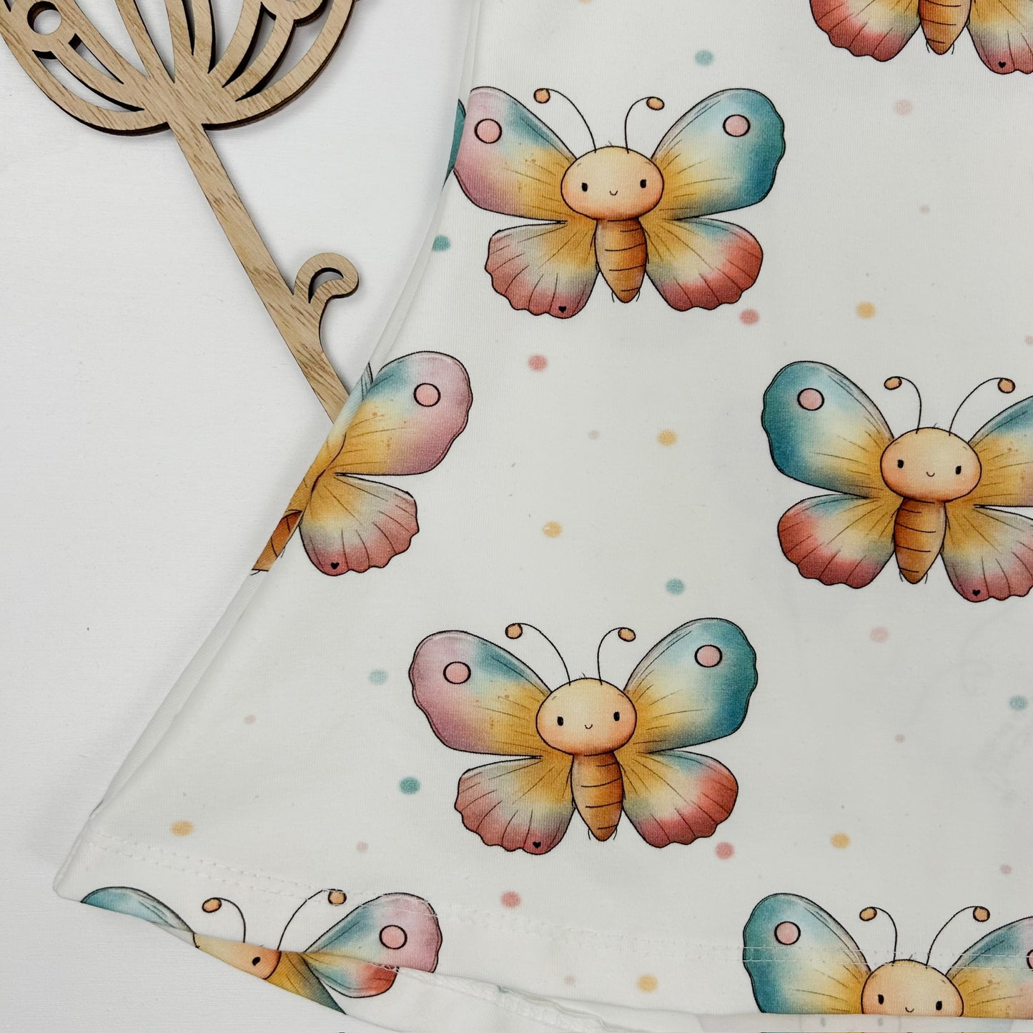 Schmetterlingstanz – Kleid mit zauberhaftem Schmetterlingsprint