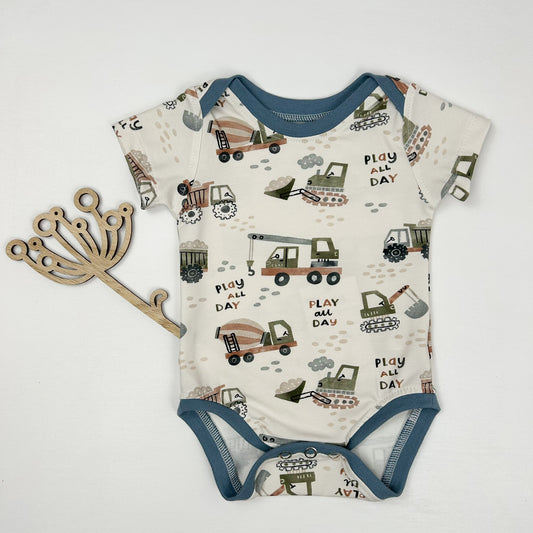 Baustellenheld – Babybody für kleine Entdecker