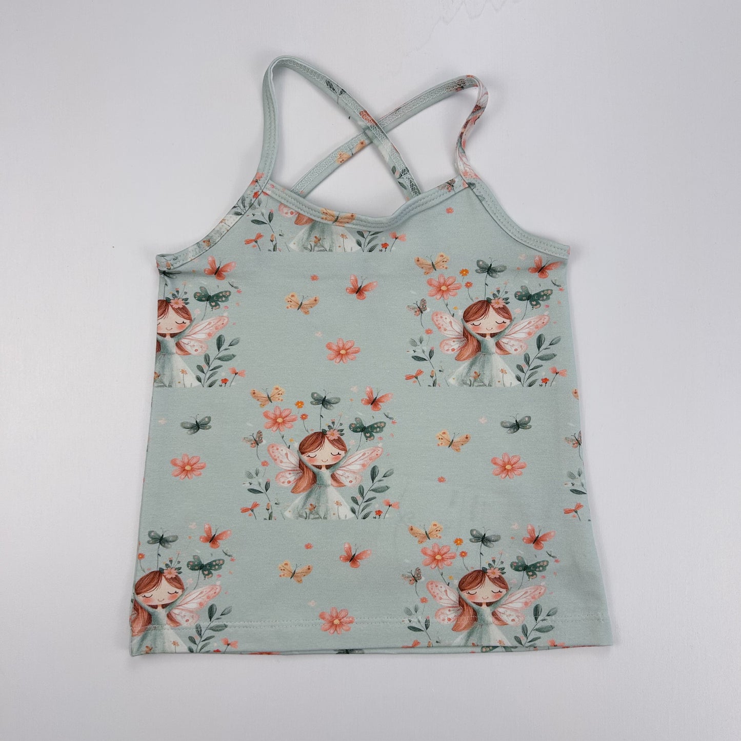 Feenzauber – Sommertop mit Feen-Print