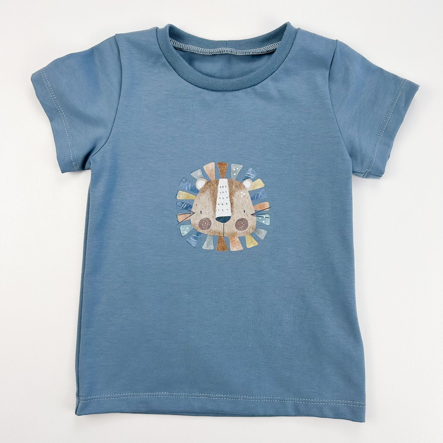 Löwenmut – Kinder-Shirt mit süßem Löwenmotiv