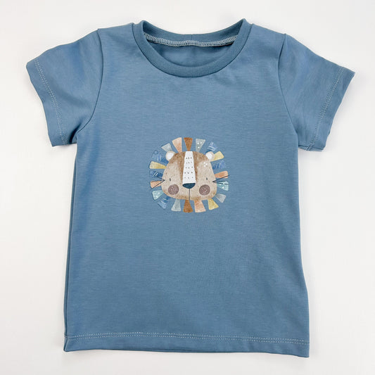 Löwenmut – Kinder-Shirt mit süßem Löwenmotiv